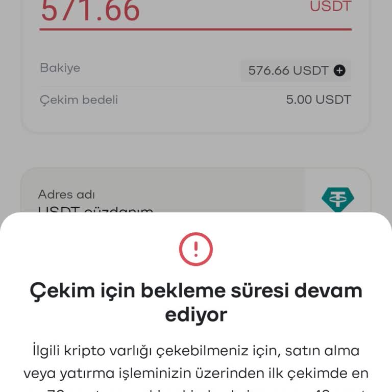 Paribu'da USDT Transferinde Süre Kısıtlaması Ve Müşteri Hizmetleri İlgisizliği