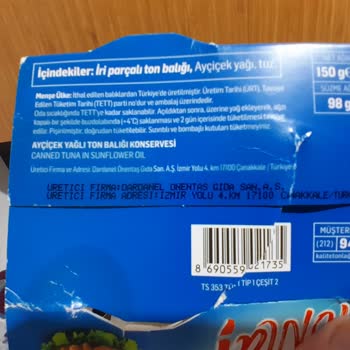 Ton Balığında Beklenmedik Koku Ve Tat Hayal Kırıklığı Yarattı