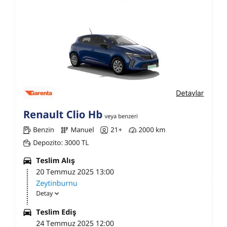 İptal Edilen Araç Kiralama Ücretim Hala İade Edilmedi!