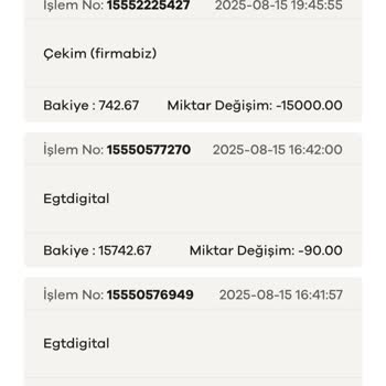 Sahabet Hesabımdaki 15.000 TL İzinsiz Çekildi Hiçbir Bilgilendirme Almadım