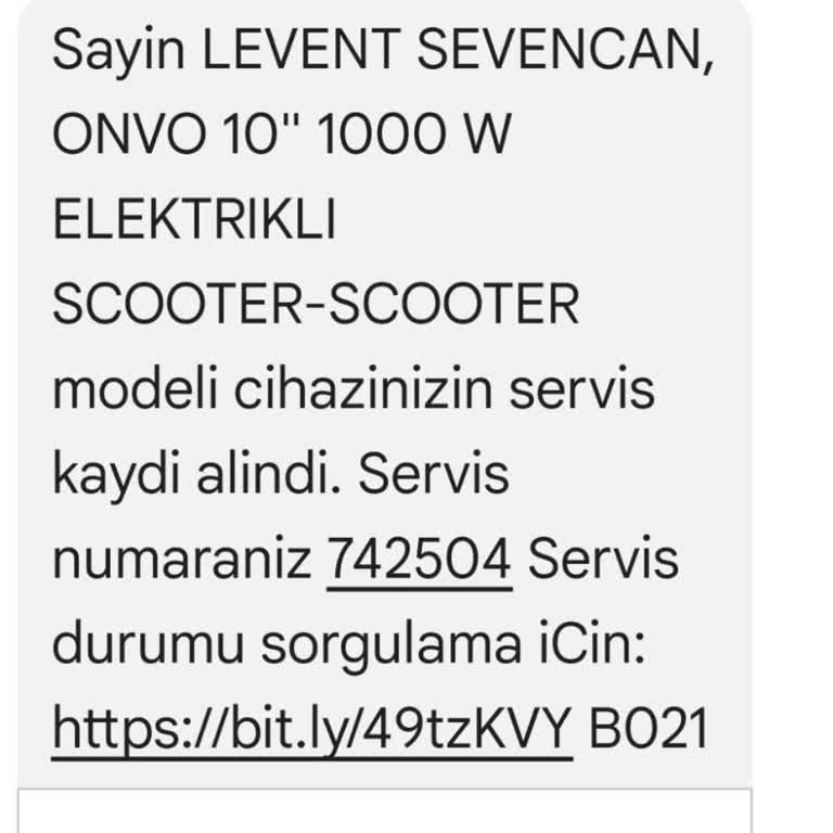 Onvo Ov 13 Cihazım Teknik Serviste Bekletiliyor Çözüm Yok