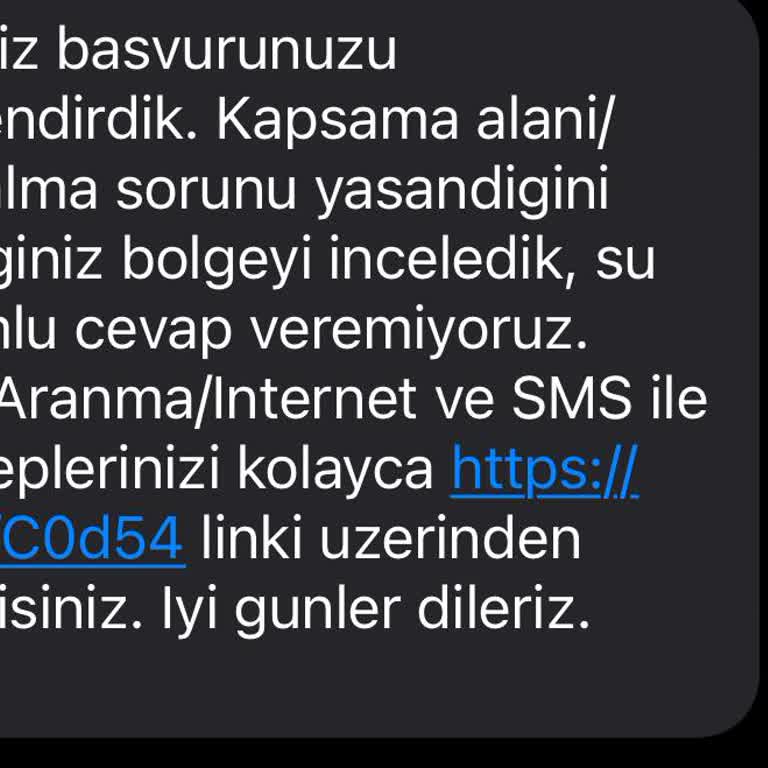 Yüksek Ücretli Hatta Sürekli Çekim Sorunu Yaşıyorum