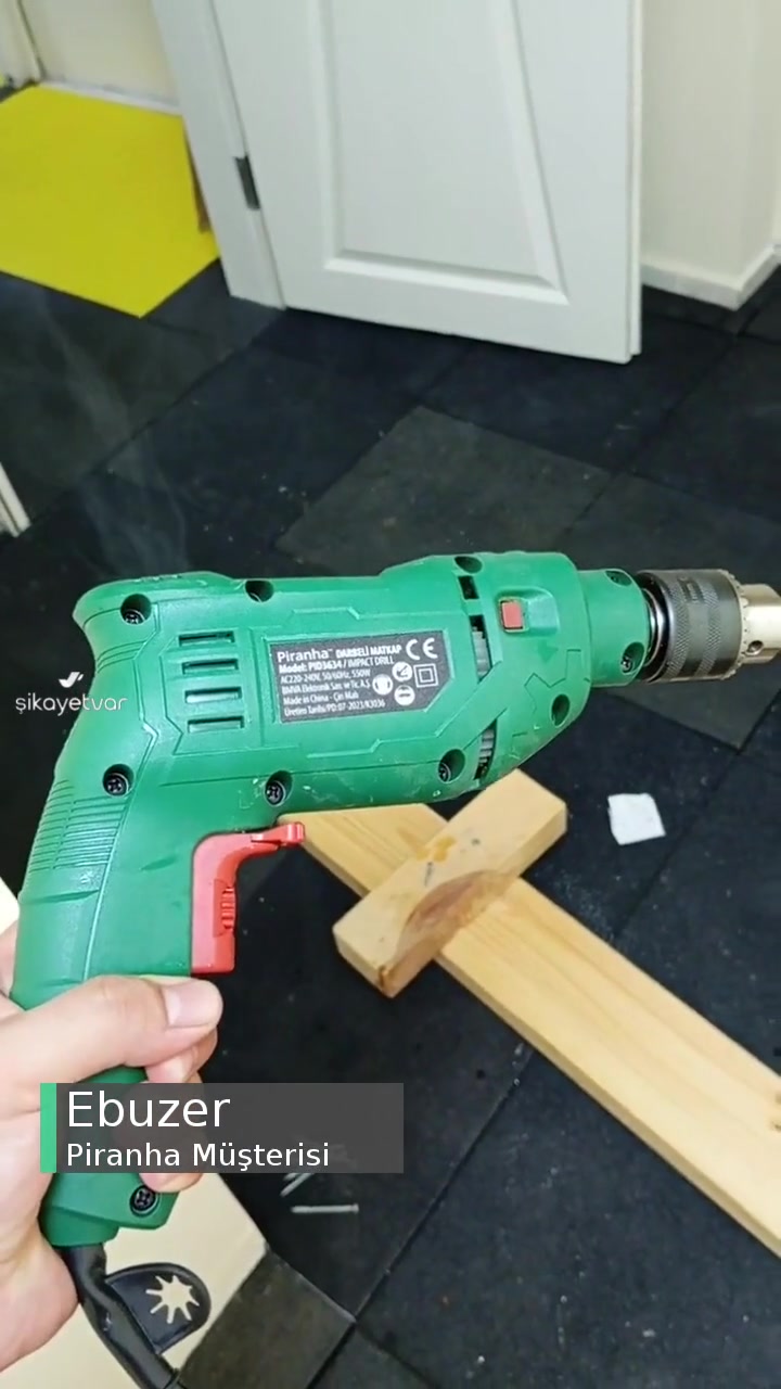 Piranha 3634 Darbeli Matkap Pişmanlıktır videonun kapak resmi