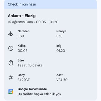 Ajet Ve Enuygun'dan Uçuş Tarihi Yanıltmacasıyla Mağduriyet