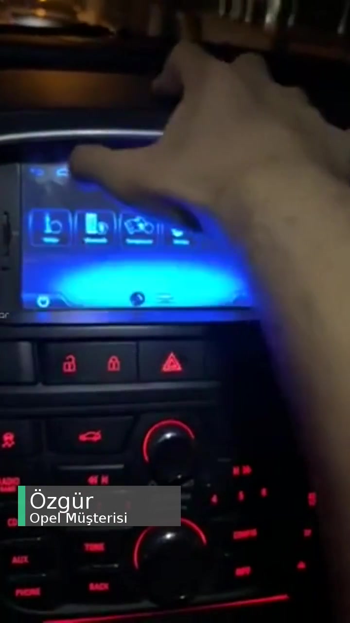 Opel Astra Multimedya Tema Renk Hatası videonun kapak resmi