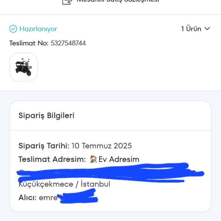 A101 Online Siparişim 35 Gündür Teslim Edilmedi, Ücret İadesi Talep Ediyorum