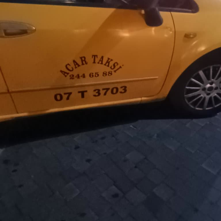 Antalya'da Taksicilerin Müşteri Seçmesi Ve Denetimsizlik Mağduriyeti