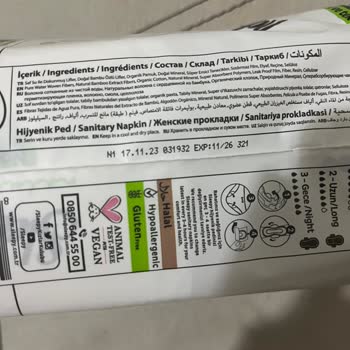 Açılmamış Pedlerde Sarı Lekeler Ve Kararmalar Şok Etti