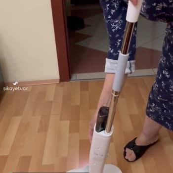 Kiwi Şarjlı Mop Çöp