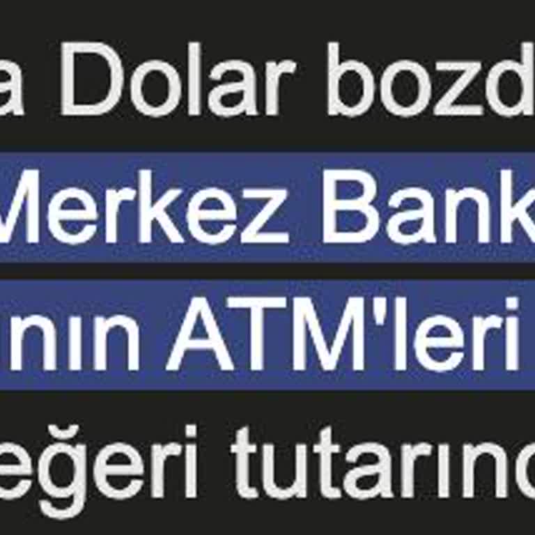 Ziraat Bankası Şubesinde Madeni Döviz Bozdurma Talebim Reddedildi