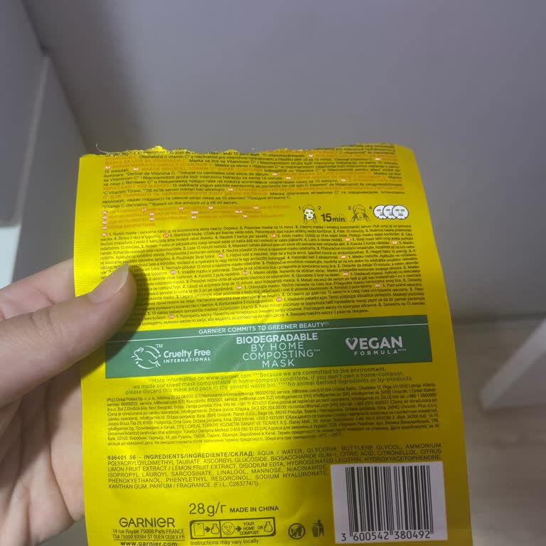 Garnier C Vitamini Maskesi Cildimde Şişlik Ve Yanık Oluşturdu!