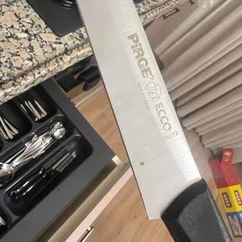 Kısa Sürede Paslanan Pirge Bıçak Seti İçin Ürün Değişimi Talebi