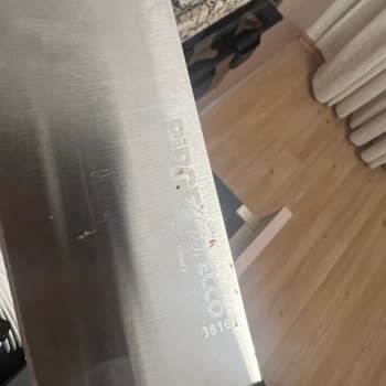 Kısa Sürede Paslanan Pirge Bıçak Seti İçin Ürün Değişimi Talebi