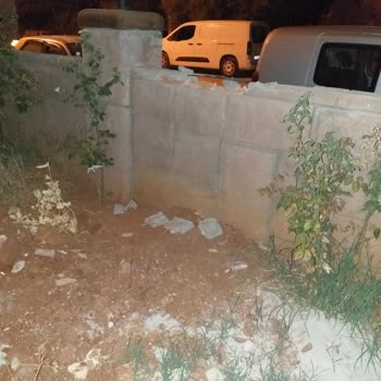 Enerya Antalya Doğalgaz Kutusunun Yanlış Yere Takılması Ve Bahçe Duvarının Zarar Görmesi