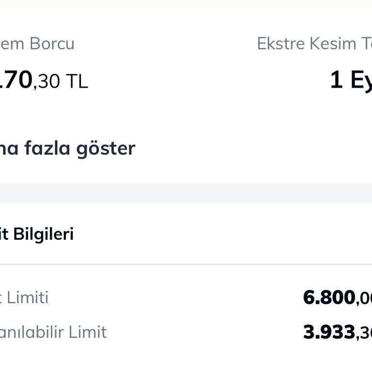 Kredi Kartı İade Tutarı Borç Olarak Yansıtıldı, Mağduriyet Yaşıyorum