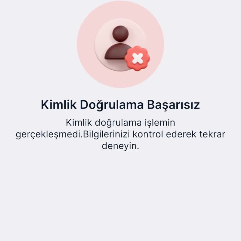 Kimlik Doğrulama Sorunu Nedeniyle Hesabımdaki Paraya Erişemiyorum