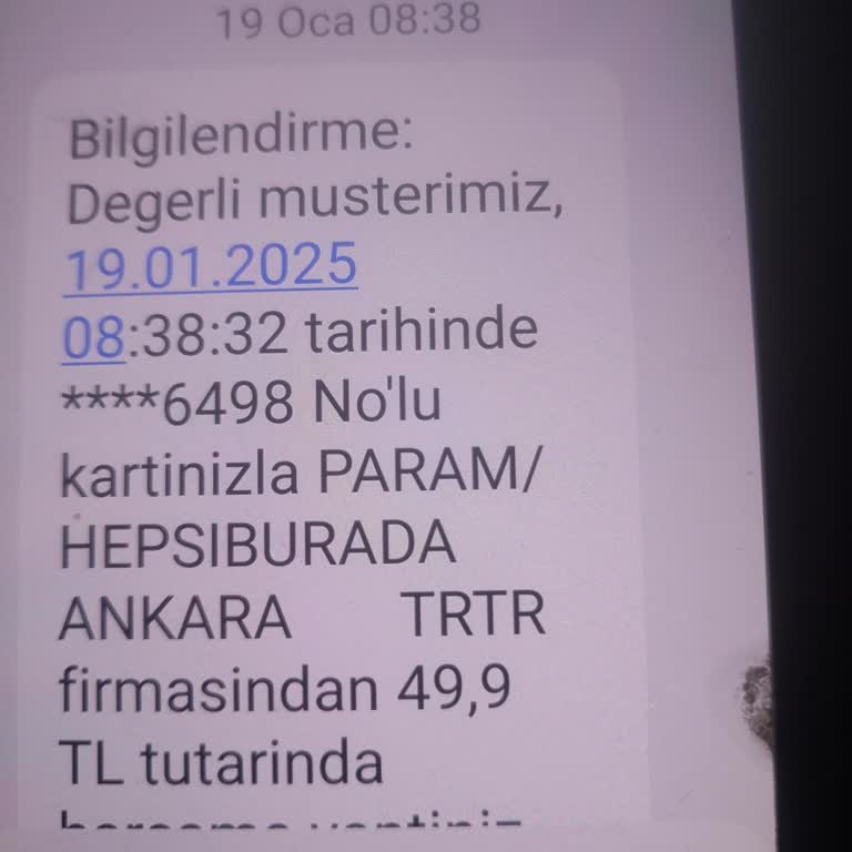 Bilgim Dışında Düzenli Para Kesintisi Ve İade Talebi