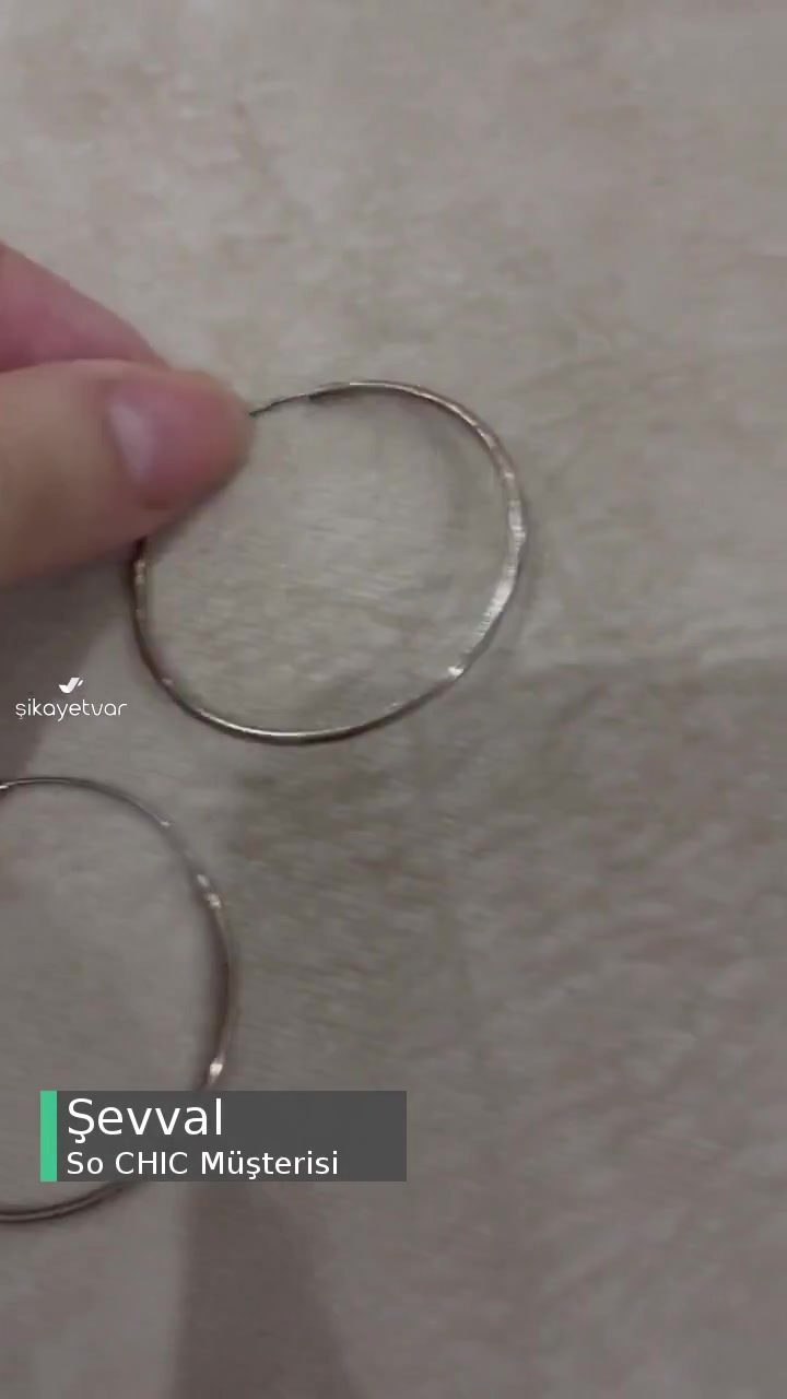 So Chic Hiç Kullanılmayan Küpelerde Kararma Sorunu videonun kapak resmi