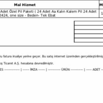 Eksik Gönderilen Pil Siparişi Ve Yetersiz Müşteri Hizmetleri Deneyimi
