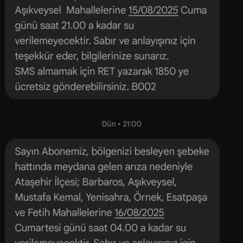 Ataşehir'de Uzun Süreli Ve Düzensiz Su Kesintileri Hayatı Olumsuz Etkiliyor