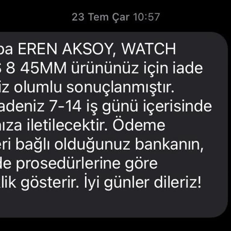 İade Sürecinde İlgisizlik Ve Gecikme