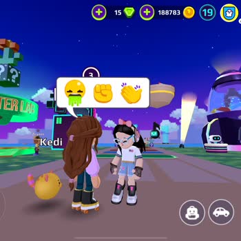 PK Xd (Playpkxd.com) Oyunda Rahatsız Edici Emoji Kullanımı