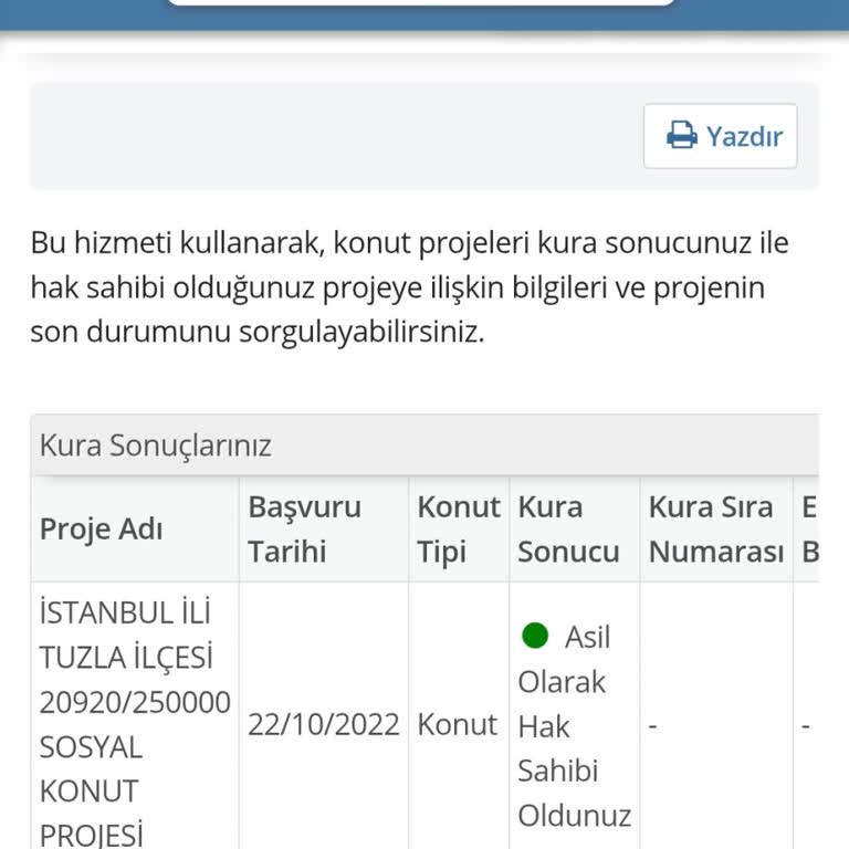 TOKİ Kura Sonucunda Tercih Dışı Bölgeden Konut Verilmesi Nedeniyle Mağduriyet