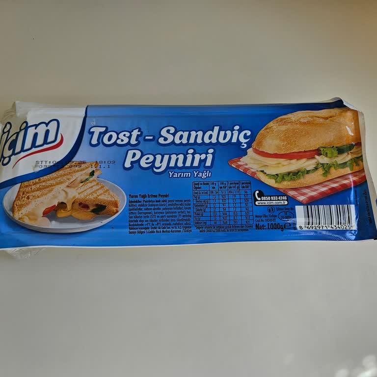 İçim Tost Ve Sandviç Peyniri Erimiyor, Müşteri Hizmetlerine Ulaşılamıyor