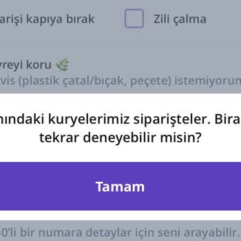 Getir Yemek’te Sürekli Kurye Yokluğu Ve Çözüm Eksikliği