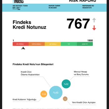 Kredi Notum Sebepsiz Yere Düştü, Açıklama Ve Destek Bekliyorum