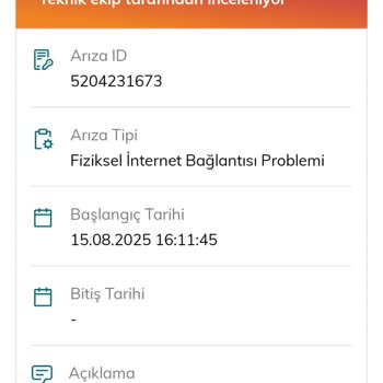İnternet Kesintisi Ve Bilgilendirme Eksikliği Nedeniyle Mağduriyet