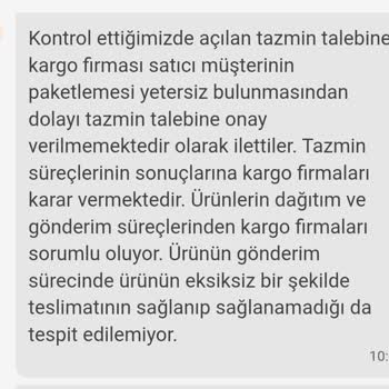 Kaybolan Kargo Nedeniyle Ürün Ve Ücret İadesi Sorunu
