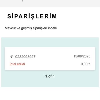 İptal Edilen Sipariş Sonrası Kupon Ve Puan Haklarım Geri Verilmiyor