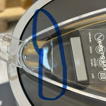 Sıfır Ürün Hasarlı Geldi, Vakum Başlığı Kırık Çıktı!