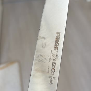 Pirge Ecco Bıçak Setinde Kısa Sürede Paslanma Sorunu