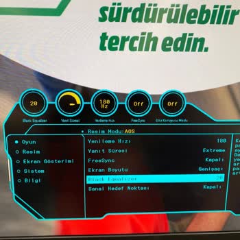 Satın Aldığım Monitör Teşhirde Gösterilenden Farklı Ve Yazılım Sorunu Çözülmedi