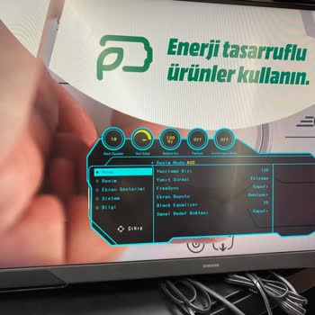 Satın Aldığım Monitör Teşhirde Gösterilenden Farklı Ve Yazılım Sorunu Çözülmedi