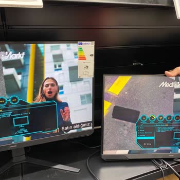 Satın Aldığım Monitör Teşhirde Gösterilenden Farklı Ve Yazılım Sorunu Çözülmedi