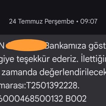 Kredi Kartı Borcu Yapılandırma Talebime Cevap Alamıyorum