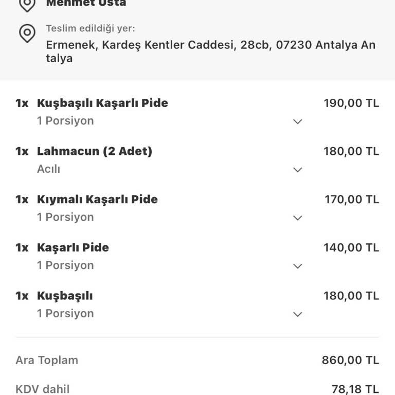 Teslim Edilmeyen Sipariş İçin Ücret Alındı, İade Bekliyorum