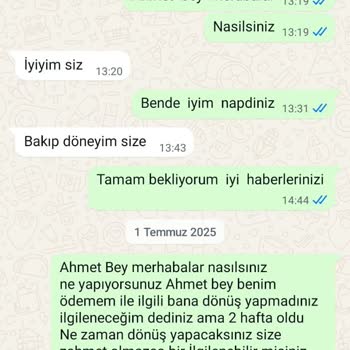 Birevim Vaat Ettiği Yönlendirme Ödemesini 6 Aydır Yapmıyor Mağduriyetim Sürüyor