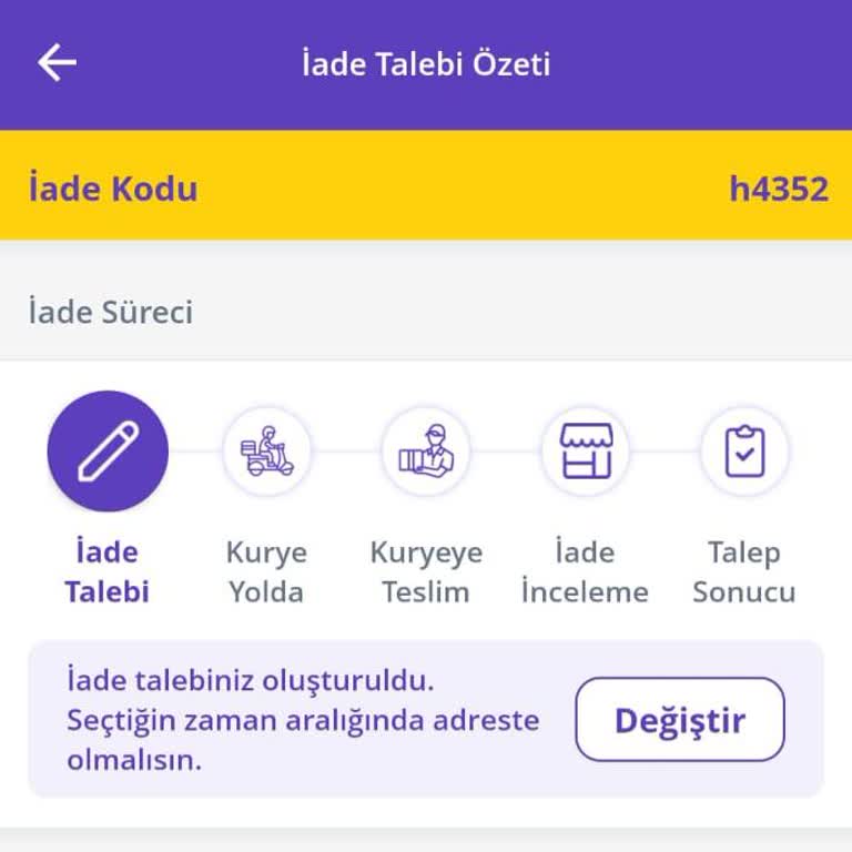 Getir İade Sürecinde Belirtilen Saatte Hizmet Sağlanmıyor