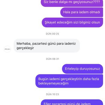 Aylarca Teslim Edilmeyen Sipariş Ve Geciken İade Süreci: Mağduriyetimin Giderilmesini Talep Ediyorum
