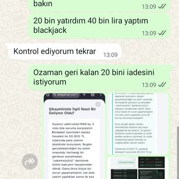Modabet Para Çekme Talebim Asılsız Bonus İddiasıyla Reddedildi