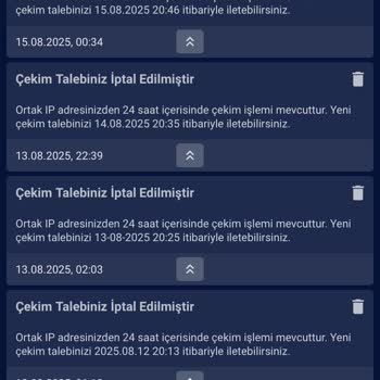 Cashwin Hesabımda Bulunan 30.450₺'ye El Konuldu, Çekim Taleplerim Sürekli Reddediliyor!
