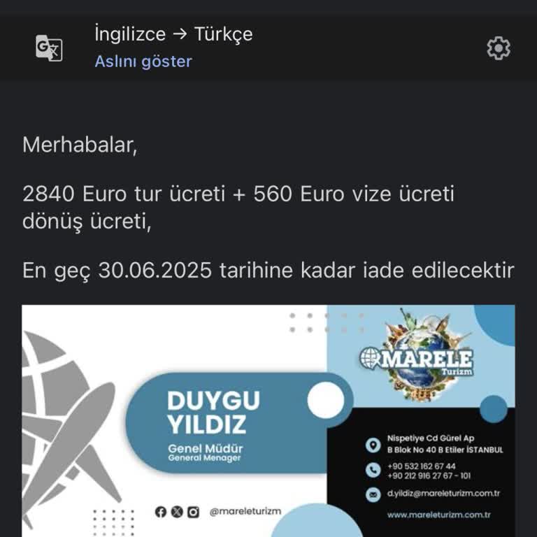 İptal Edilen Turun Ücreti İade Edilmiyor, Fatura Da Verilmiyor!