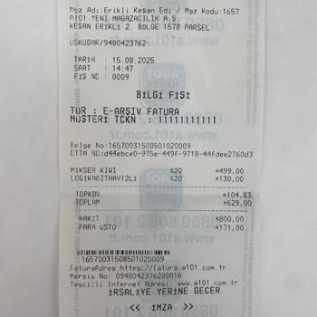 A101den Alınan Mikserde Eksik Parça Ve İade Sorunu Mağduriyet Yaşatıyor