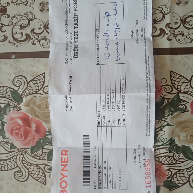 Boyner'den Aldığım Çanta Koptu, İlgisiz Mağaza Çalışanları Ve Bilgilendirme Eksikliği Yaşadım