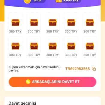 Arkadaşını Davet Et Kampanyasında Kupon Hakkım Haksız Yere Verilmedi