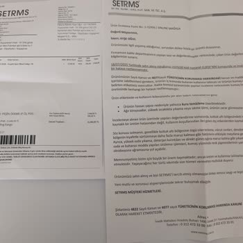 Setrms Elbisede İlk Yıkamada Renk Kaybı Ve İade Reddi Hayal Kırıklığı